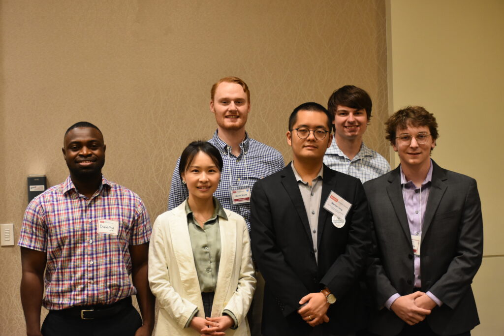 Group photo at Prospective Graduate Students' Visit Weekend, March 2025