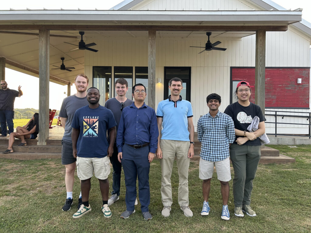 End-of-summer gathering with Prof. Rumyantsev's group, August 2024
